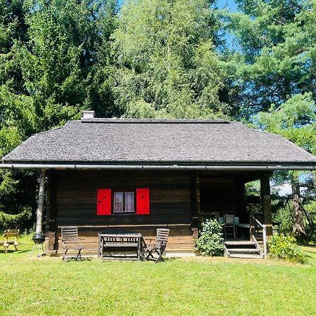 Cozy Log Cabin Near Faaker See Ledenitzen Екстер'єр фото